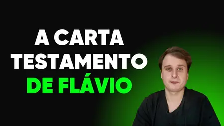 A carta testamento de Flávio Bolsonaro