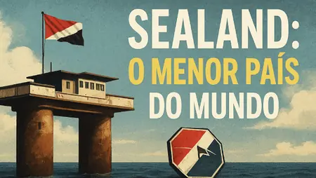 Conheça o menor país do mundo: Sealand
